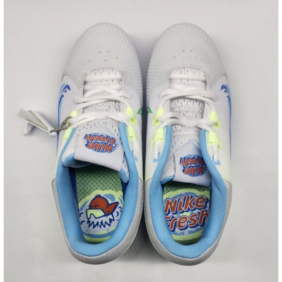 Nike Women's Hyperdiamond 4 Pro Metal Fastpitch Softball Cleats FQ7729-100 - Picture 7 of 12